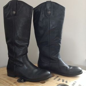 Women's size 7 leather riding boots